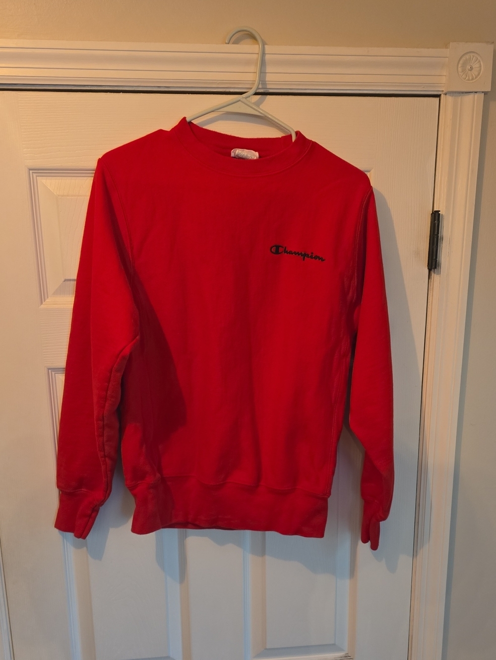Champion Men’s Red Crewneck Sweatshirt